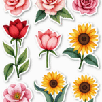 Nature & Outdoors - Sticker Sheet v16